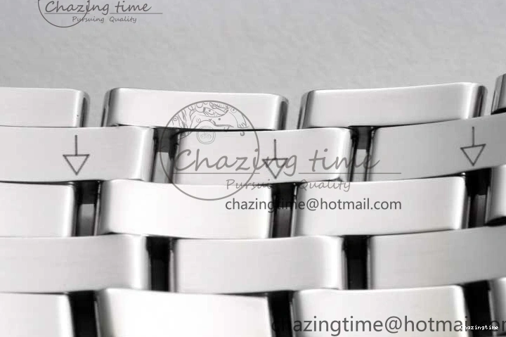 0301 De Ville SS DIWF 1:1 Best Edition Light Blue Dial SS Markers on SS Bracelet MIYOTA TopPick 7850